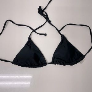 🧡 10 for $10 Black triangle bikini top